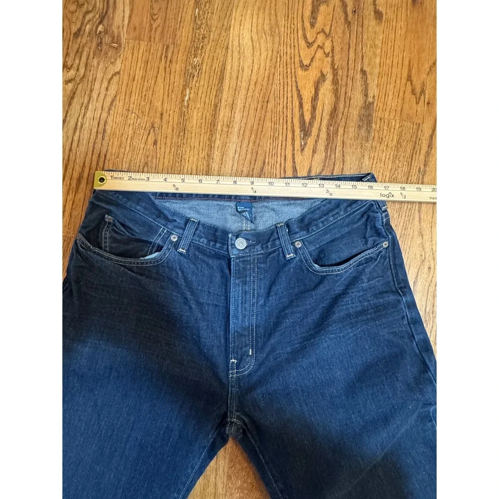 Polo Ralph Lauren Authentic Dungarees Mens Dark Wash Straight‎ Leg Jeans 36x32